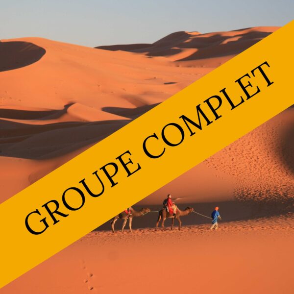 groupe complet maroc caravanne desert et dunes